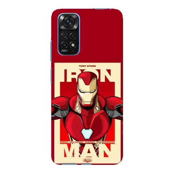 Чехол с рисунком «Iron man» для Xiaomi Redmi Note 11E Pro Чехол с рисунком «Iron man» для Xiaomi Redmi Note 11E Pro