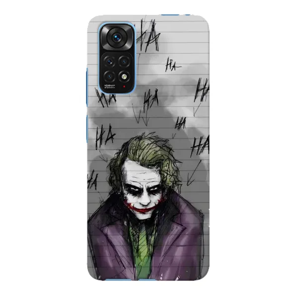 Чехол с рисунком «Joker клоун» для Xiaomi Redmi Note 11E Pro Чехол с рисунком «Joker клоун» для Xiaomi Redmi Note 11E Pro