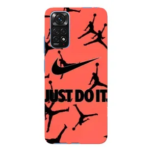 Силиконовый Чехол Nike Air Jordan на Редми Нот 11Е Про