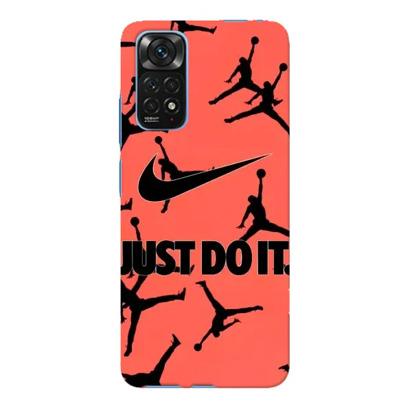 Чехол с рисунком «Just Do It» для Xiaomi Redmi Note 11E Pro Чехол с рисунком «Just Do It» для Xiaomi Redmi Note 11E Pro