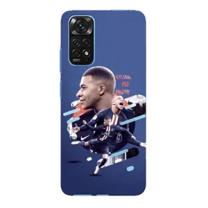 Чехол (TPU) с Футболистом на Xiaomi Redmi Note 11E Pro (Килиан)
