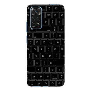 Чехол с рисунком «Клавиатура» для Xiaomi Redmi Note 11E Pro