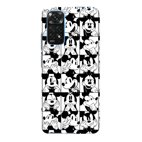 Чехол с рисунком «Коллаж Микки Маус» для Xiaomi Redmi Note 11E Pro Чехол с рисунком «Коллаж Микки Маус» для Xiaomi Redmi Note 11E Pro