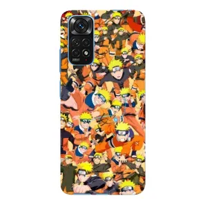 Чохли з принтом НАРУТО на Xiaomi Redmi Note 11E Pro (Коллаж Наруто)