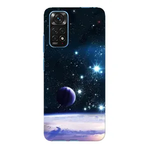 Чехол (ТПУ) с планетами на Xiaomi Redmi Note 11E Pro (Космический вид)