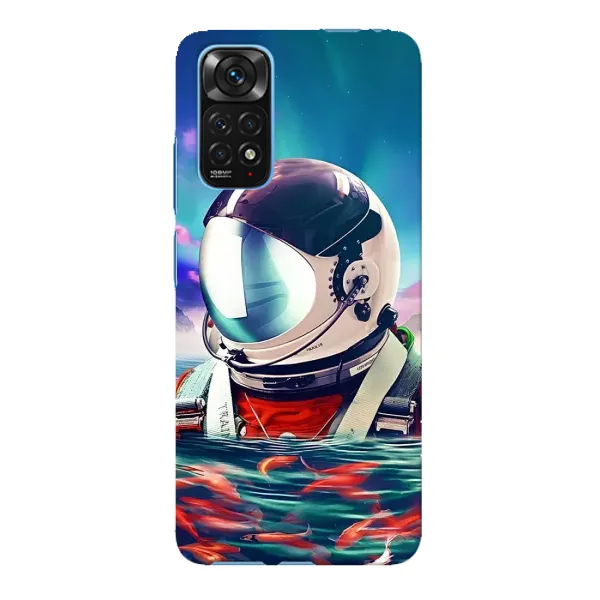 Чехол с рисунком «Космонавт в воде» для Xiaomi Redmi Note 11E Pro Чехол с рисунком «Космонавт в воде» для Xiaomi Redmi Note 11E Pro