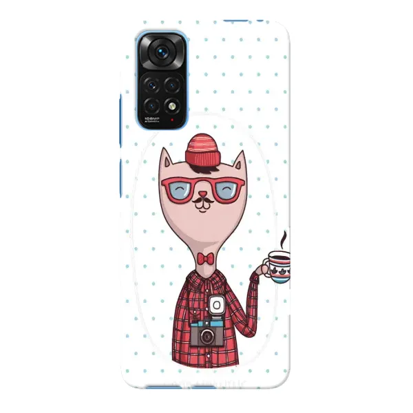 Чохол з малюнком «Кіт аристократ» для Xiaomi Redmi Note 11E Pro Чохол з малюнком «Кіт аристократ» для Xiaomi Redmi Note 11E Pro