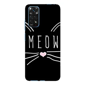 Бампер з зображенням Котиків для Редмі Нот 11Е Про (КОТИК MEOW)