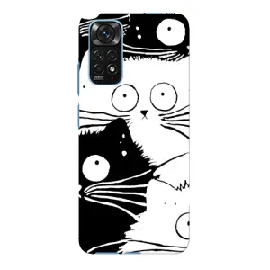 Бампер з зображенням Котиків для Редмі Нот 11Е Про (КОТИКИ)