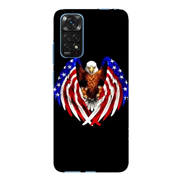 Чехол с рисунком «Крылья США» для Xiaomi Redmi Note 11E Pro Чехол с рисунком «Крылья США» для Xiaomi Redmi Note 11E Pro