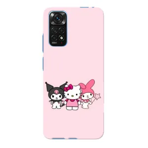 Чехол с персонажем Куроми на Xiaomi Redmi Note 11E Pro (Куроми Мелоди Китти)
