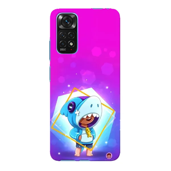 Чехол с рисунком «Леон в костюме Акулы» для Xiaomi Redmi Note 11E Pro