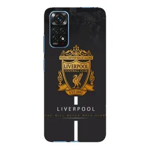 Силиконовые Чехлы принт Футбол на Xiaomi Redmi Note 11E Pro (Liverpool)