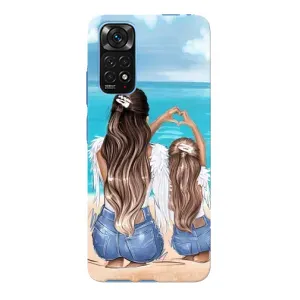 Чехлы для МАМЫ на Xiaomi Redmi Note 11E Pro (Мама и дочь)