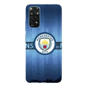 Силиконовые Чехлы принт Футбол на Xiaomi Redmi Note 11E Pro (ManCity)