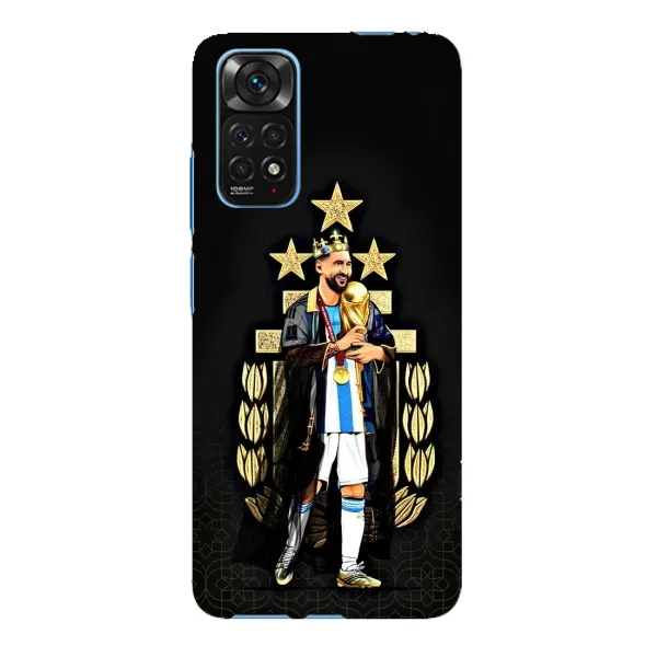 Чехол с рисунком «Месси король» для Xiaomi Redmi Note 11E Pro Чехол с рисунком «Месси король» для Xiaomi Redmi Note 11E Pro