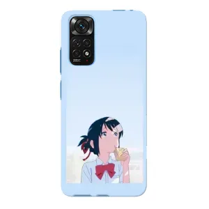 Чехол с персонажами АНИМЕ на Xiaomi Redmi Note 11E Pro (Мицуха)