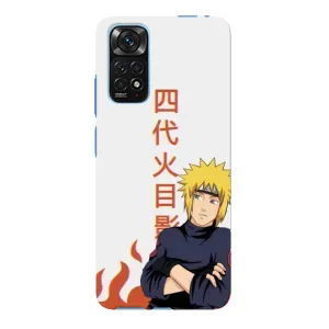 Чехол с персонажами АНИМЕ на Xiaomi Redmi Note 11E Pro (Минато Намикадзэ)