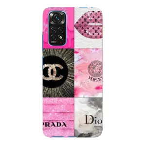 Чохол (Dior, Prada, YSL, Chanel) для Xiaomi Redmi Note 11E Pro (Модніца)