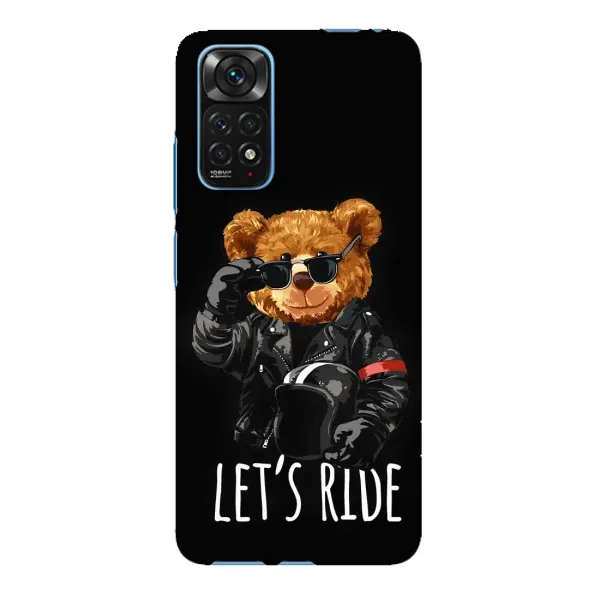 Чехол с рисунком «Модный Мишка» для Xiaomi Redmi Note 11E Pro Чехол с рисунком «Модный Мишка» для Xiaomi Redmi Note 11E Pro