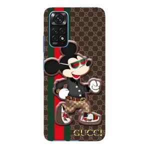 Чехлы Бренд GUCCI для Xiaomi Redmi Note 11E Pro (Маус Гуччи)