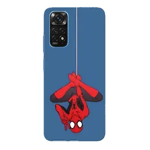 Чохол Супергерой Людина Павук на Xiaomi Redmi Note 11E Pro (На павутині)
