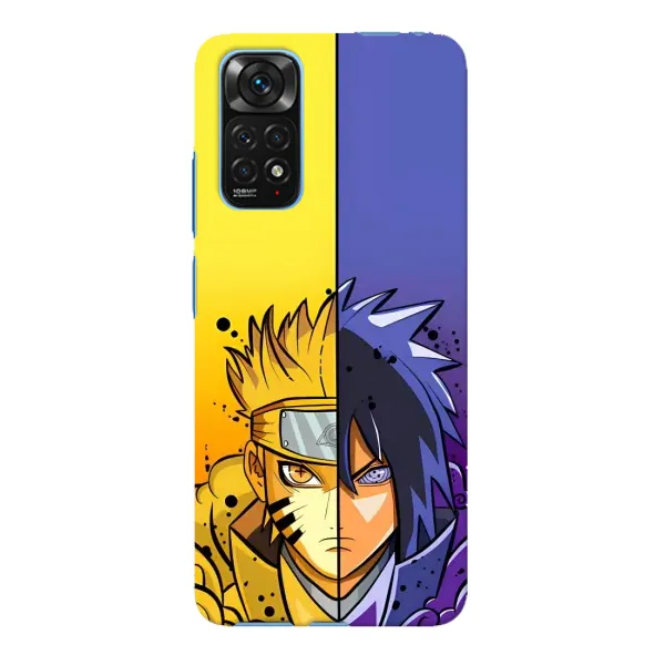 Чехол с рисунком «Naruto Vs Sasuke» для Xiaomi Redmi Note 11E Pro Чехол с рисунком «Naruto Vs Sasuke» для Xiaomi Redmi Note 11E Pro