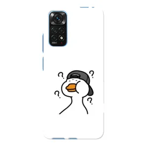 Бампер с принтом Мемы для Xiaomi Redmi Note 11E Pro (Непонимание)