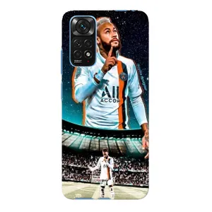 Силиконовый Чехол Xiaomi Redmi Note 11E Pro (Неймар ПСЖ)