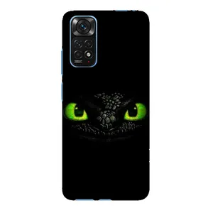 Чехол дракон Беззубик для Xiaomi Redmi Note 11E Pro (Глаза Беззубика)
