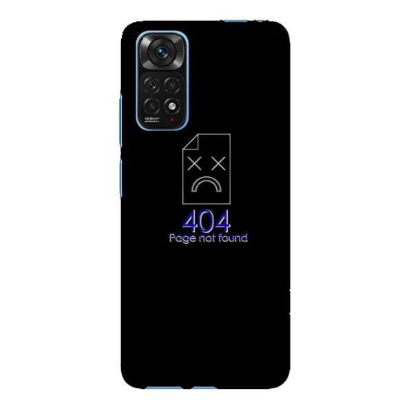 Чехол с рисунком «Ошибка 404» для Xiaomi Redmi Note 11E Pro Чехол с рисунком «Ошибка 404» для Xiaomi Redmi Note 11E Pro