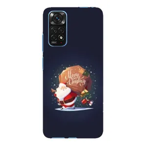 Чехол Санта Клаус для Xiaomi Redmi Note 11E Pro (Подарки от Санты)