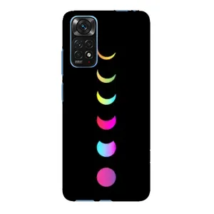 Чехол (ТПУ) с планетами на Xiaomi Redmi Note 11E Pro (Полнолуние)