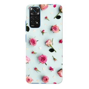 Чохли з принтом Троянд для Xiaomi Redmi Note 11E Pro (Різні квіти)