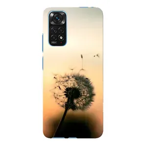 Силиконовый Чехол с одуванчиками на Xiaomi Redmi Note 11E Pro (Роздумаханый одуванчик)
