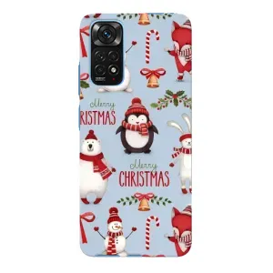 Чехол Санта Клаус для Xiaomi Redmi Note 11E Pro (Рождественский)