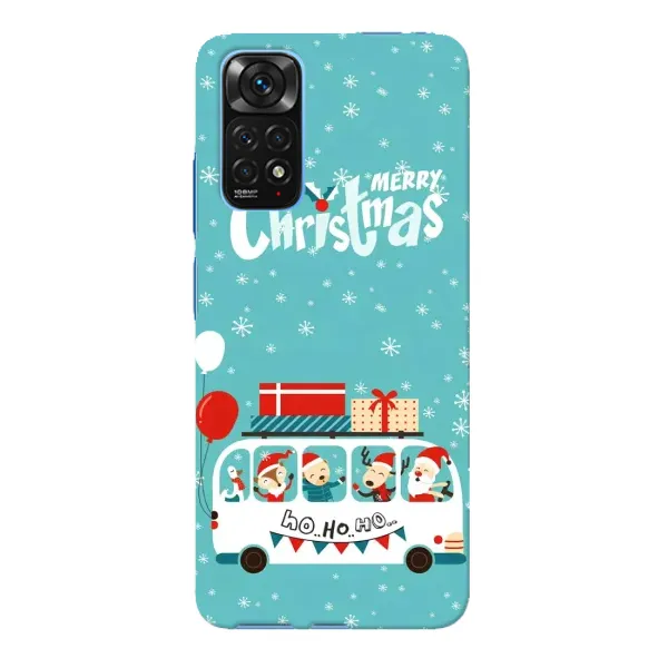 Чехол с рисунком «Рождественское настроение» для Xiaomi Redmi Note 11E Pro