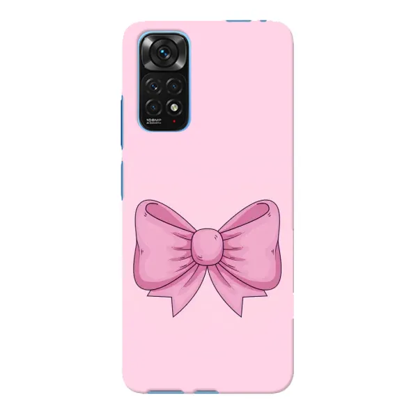 Чехол с рисунком «Розовый бантик» для Xiaomi Redmi Note 11E Pro Чехол с рисунком «Розовый бантик» для Xiaomi Redmi Note 11E Pro