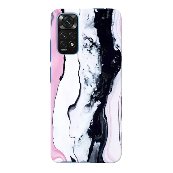 Чехол с рисунком «Розовый мрамор» для Xiaomi Redmi Note 11E Pro