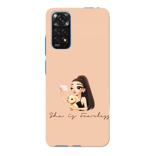 Чехол с рисунком «С собакой» для Xiaomi Redmi Note 11E Pro Чехол с рисунком «С собакой» для Xiaomi Redmi Note 11E Pro