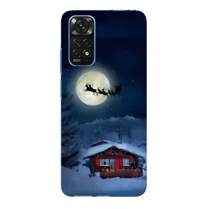 Чехол Санта Клаус для Xiaomi Redmi Note 11E Pro (Санта)