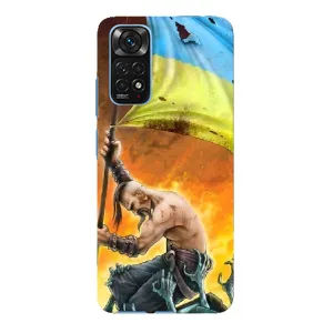 Чохол з картинкою (Патріотичний КОЗАК) на Xiaomi Redmi Note 11E Pro (Сильний КОЗАК)