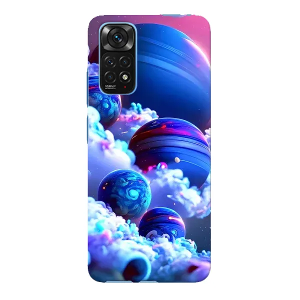 Чехол с рисунком «Синие планеты» для Xiaomi Redmi Note 11E Pro Чехол с рисунком «Синие планеты» для Xiaomi Redmi Note 11E Pro