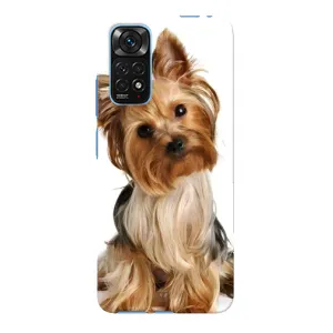 Чехол (ТПУ) Милые собачки для Xiaomi Redmi Note 11E Pro (Собака Терьер)