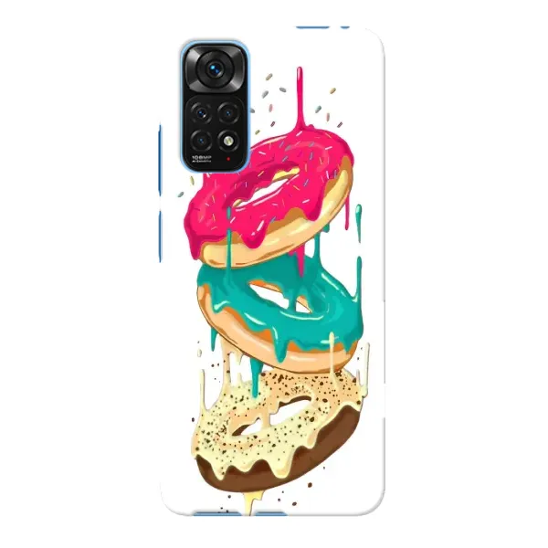 Чехол с рисунком «Сочные пончики» для Xiaomi Redmi Note 11E Pro Чехол с рисунком «Сочные пончики» для Xiaomi Redmi Note 11E Pro