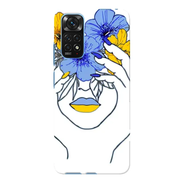 Чехол с рисунком «Украинка на всю голову» для Xiaomi Redmi Note 11E Pro Чехол с рисунком «Украинка на всю голову» для Xiaomi Redmi Note 11E Pro