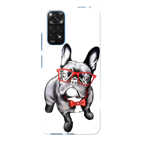 Чехол с рисунком «В очках» для Xiaomi Redmi Note 11E Pro Чехол с рисунком «В очках» для Xiaomi Redmi Note 11E Pro