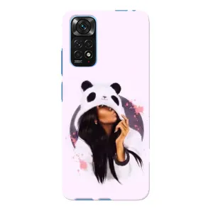 Чехол Стильные девушки на Xiaomi Redmi Note 11E Pro (В пижаме)