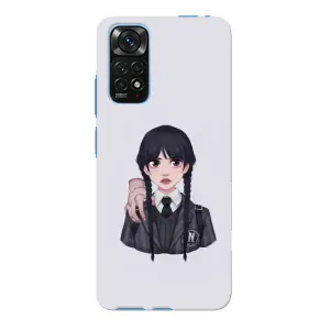 Чехлы с принтом Уэнсдей на Xiaomi Redmi Note 11E Pro (Вещь Венсдей)