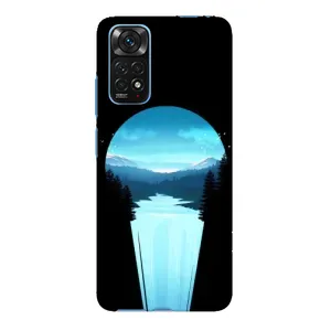 Літній Чохол на Xiaomi Redmi Note 11E Pro (Синій Водоспад)